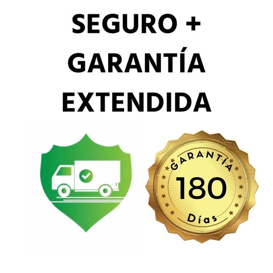 SEGURO + GARANTÍA DE 180 DÍAS
